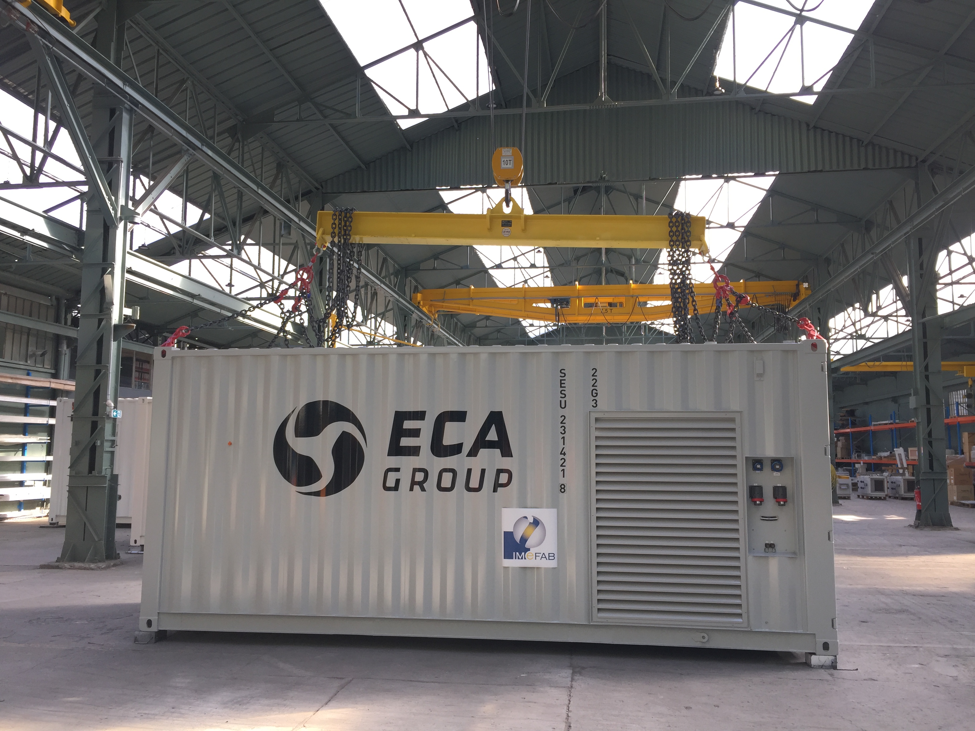 containerized solution ECA GROUP - EXAIL